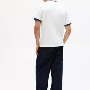 Super Cool <span class=keywords><strong>Superman</strong></span> Logo camiseta elegante contraste Trim diseño cómodo para el uso diario y ocasiones Casuales - Product Image 6