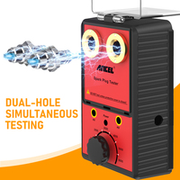 ANCEL SP02 Testeur de bougies d'allumage automobile, testeur de système d'allumage 220V 110V, outil de diagnostic automobile, analyseur de bougies à double trou