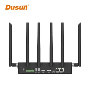 Dusun RK3588可编程蓝牙5.2网关LoRaWan wi-fi 6以太网网关，带5G Lte