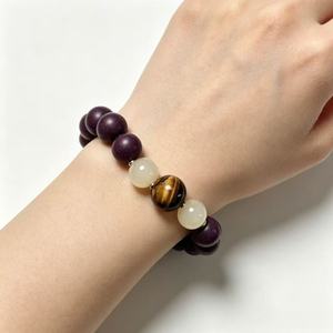 Pulsera <span class=keywords><strong>de</strong></span> Hierbas Medicinales, Joyería <span class=keywords><strong>de</strong></span> Ojo <span class=keywords><strong>de</strong></span> Tigre, Brazalete Aromático Curativo para Protección Espiritual - Product Image 4