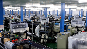 Esquilado Volver Flocado Acabado Único Diseño de ropa Textil Estiramiento Confort Marrón Negro Tela de mezclilla - Product Image 5