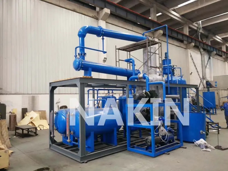 High Recovery Rate Waste Oil Distillation Machine car motor oil purifier machine