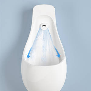 Nuevo Urinario Simple para Baño Público de Hotel, Montado en la Pared, con Sensor Inteligente, Ahorro de Agua, Urinario de Pie para Hombres - Product Image 4