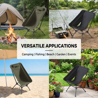 Lit de camp pliable 2-en-1 en aluminium de haute qualité pour loisirs, vacances, extérieur, confortable, moderne, plage, randonnée, pique-nique