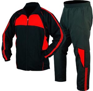 OEM survêtement personnalisé de haute qualité à manches longues prix bon marché deux pièces dernière conception fermeture éclair coton matériel hommes survêtements d'hiver - Product Image 4