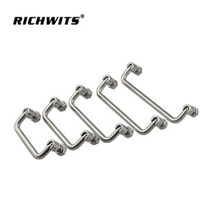 Manijas para Gabinetes de Distribución Industrial RICHWITS, Manijas Mecánicas en Forma de U de Acero Inoxidable 304 para Muebles y Cajas - Product Image 2