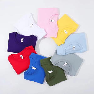 High Quality Wholesale 100% Cotton <b>Tshirts</b> for Men T Shirts Plain Custom DTG Printing Oversized White Blank T-Shirt - Product Image 3