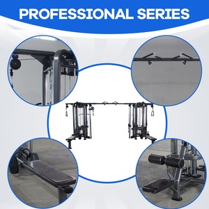 Stazione Multifunzione a 8 Postazioni con Caricamento a Pesi per Palestra, Attrezzatura Commerciale per Allenamento Completo, Vendita Diretta dal Produttore - Product Image 3
