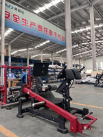 Machine de force chargée par plaque Équipement de fitness de gymnastique commerciale CE ISO9001 MND PL45 Hyperextension Back Extension GHD Machine