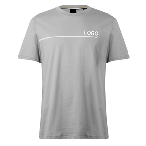 Camiseta de hombre de algodón de color liso, estilo oversize, para uso urbano, de calidad, con logotipo personalizado, venta al por mayor para proveedores OEM. - Product Image 4