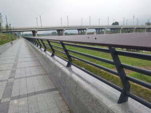 Lan can bằng gỗ, lan can cầu, danh lam thắng cảnh khu vực riverway hộ Lan Tôn sóng, cầu vượt chống va chạm lan can nhà sản xuất - Product Image 2