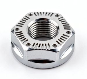 כיסויי גלגלים משושים ממתכת, מעובדים במכונת CNC, עבור רכיבי רכב, טכנולוגיית חיתוך בחוט חשמלי עבור רכיבי RC/<span class=keywords><strong>RS</strong></span>. - Product Image 3