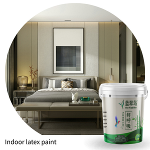 Pintura de Látex Ecológica BlueKingfisher para Interiores, Pintura Lavable para Paredes, para Decoración del Hogar, Revestimiento de Emulsión No Tóxica - Product Image 6