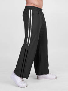 Erkek rahat çizgili <span class=keywords><strong>Sweatpants</strong></span> yüksek sokak tarzı nefes gevşek düz pantolon all-sezon yeni moda marka için bahar - Product Image 5