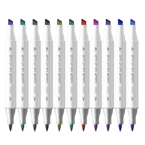 Marqueur permanent <span class=keywords><strong>à</strong></span> l'<span class=keywords><strong>alcool</strong></span> double pointe pour dessin et croquis artistiques - Product Image 6