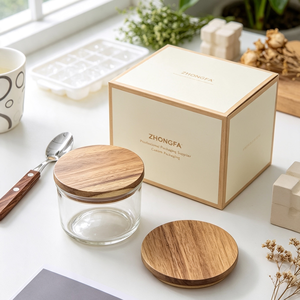 Tapa de madera de acacia más vendida para tazas, vasos y termos, a prueba de polvo, para té y café, accesorio de madera maciza para bebidas. - Product Image 3