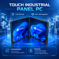 Penjualan Panas OEM/IP65 Komputer Sentuh Industri Tahan Air All-in-One PC Industri Buatan Pabrik & Aksesoris Komputer Industri