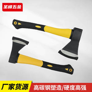 Hacha de tala Holy Peak 500g 800g 1250g con hoja estándar para uso exterior y mango recubierto de plástico - Product Image 3