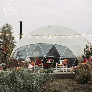 <span class=keywords><strong>Cortinas</strong></span> interiores de tienda cúpula Hotel glamping geodésico exterior - Product Image 1