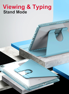 <span class=keywords><strong>เคส</strong></span>แท็บเล็ตหนัง<span class=keywords><strong>กัน</strong></span><span class=keywords><strong>กระแทก</strong></span>พร้อมขาตั้งหมุนได้สำหรับ360 <span class=keywords><strong>iPad</strong></span> รุ่น10.5นิ้ว2017/อากาศ3 2019 - Product Image 4