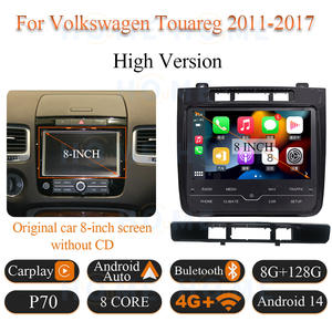 Autoradio Android 14 con GPS e Navigazione per Volkswagen <span class=keywords><strong>Touareg</strong></span> 2011-2017, Schermo IPS 8\", Video, Carplay, Auto WIFI - Product Image 3