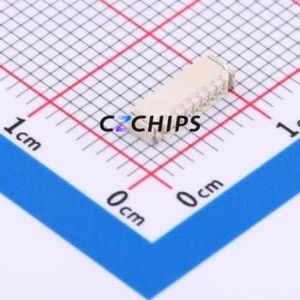 XD-0.8-8PWT Wire-to-Board Pin Header SMD,P=0.8mm,Horizontal Mount Connector 1x8P 0.8mm Horizontal Mount 8P - Product Image 2