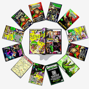 Libro <span class=keywords><strong>Manga</strong></span> e Fumetti a Colori Personalizzato 6x9 Stampato su Carta Patinata Copertina Morbida per Adulti e Bambini - Product Image 1