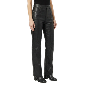 XUCHANG Fabricant OEM de jeans en denim pour femmes, logo personnalisé, haute qualité, coton <span class=keywords><strong>ciré</strong></span> lavé, 100% coton, design de créateur - Product Image 2