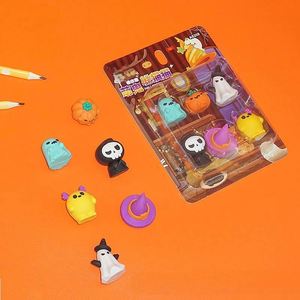 Nuevo Set de Borradores con Diseño de Fantasma, Regalo Creativo de Halloween para Estudiantes, Material Escolar - Product Image 3