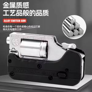 2025 New Alloy Folding Revolver Soft Bullet Firing para <span class=keywords><strong>Toy</strong></span> <span class=keywords><strong>Gun</strong></span> com Recursos de Segurança para o Exterior Jogar e Atirar Jogo - Product Image 2