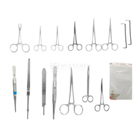 Instruments chirurgicaux de trachéotomie d'acier inoxydable de secours de dispositif clinique de SY-XN17 avec le forceps