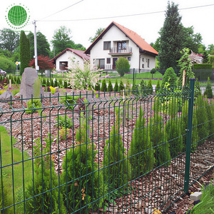 Clôture en treillis métallique galvanisé 3D courbé, soudé, durable, <span class=keywords><strong>pour</strong></span> la sécurité des villas, utilisation comme treillis, traité thermiquement, 6 pieds, personnalisable - Product Image 1