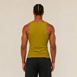 Mens Athletic Training Tank Top with Soft Comfortable Fabric for Sports and Active Movement Men Tank Top Custom <b>Logo</b> - Product Image 2