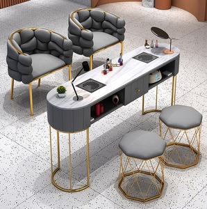 <span class=keywords><strong>Table</strong></span> de manucure professionnelle avec aspirateur intégré, poste de travail pour <span class=keywords><strong>salon</strong></span> de beauté - Product Image 3