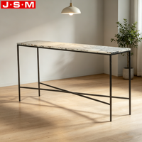 Table basse et à thé rectangulaire en pierre, design moderne et luxueux, contemporaine, unique, pour la maison, le salon, meubles de salon