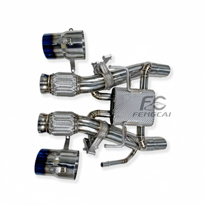 Sistema de Escape Catback con Silenciador para Mclaren <span class=keywords><strong>Artura</strong></span> <span class=keywords><strong>Spider</strong></span> 3.0T 2023-2025, Acero Inoxidable SS304 con Aislamiento Térmico, Sistema de Escape de Alto Rendimiento para Automóviles - Product Image 2