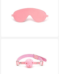 7 Stks/set Roze En Zwarte Bdsm Bondage <span class=keywords><strong>Sex</strong></span> Toys Voor Koppels Exotische Accessoires Pu Leer Sexy Handboeien Zweep Touw <span class=keywords><strong>Sex</strong></span> producten - Product Image 5