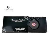 Collier pendentif énergétique quantique en pierre de lave noire classique et tendance pour homme, idéal comme cadeau