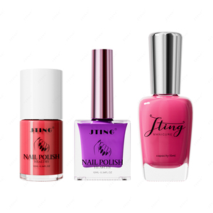 Jting 81 Màu Sắc Dầu Dựa Nail Polish Set Bán Vĩnh Viễn Cao Sắc Tố Thoáng Khí Thuần Chay Thường Xuyên Nail Sơn Mài OEM Nhãn Hiệu Riêng - Product Image 6