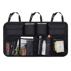 Capacité durable de stockage organisateur de coffre de voiture organisateur de coffre de voiture sacs de marchandises <span class=keywords><strong>en</strong></span> pvc boîte de rangement de cargaison organisateur de coffre de voiture - Product Image 1