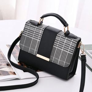 Bolso Bandolera Vintage de Piel Sintética al por Mayor, Nuevo Bolso de Mensajero de Moda para Mujer, Gran Capacidad, Cierre Abierto - Product Image 1