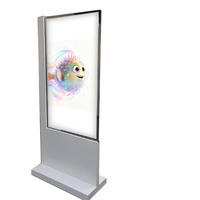 Écran transparent OLED de 55 pouces, affichage numérique au sol, écran tactile capacitif, moniteur sans cadre, Smart TV K Ultra HD