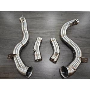 Tubo de escape Contach para Mercedes-Benz GLC63 Racing Downpipe - Product Image 5