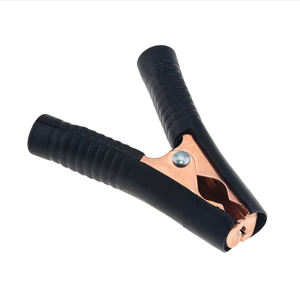 Pinces crocodiles pour <span class=keywords><strong>batterie</strong></span> de voiture, pinces crocodiles 100A rouge et noir pour <span class=keywords><strong>chargeur</strong></span> de <span class=keywords><strong>batterie</strong></span> automobile, connecteur de charge, prise - Product Image 2