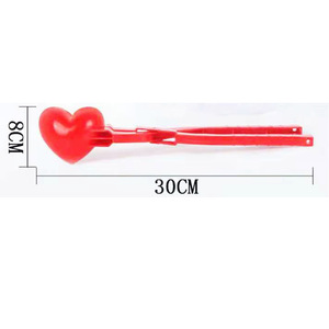 Jouet d'<span class=keywords><strong>hiver</strong></span> pour enfants en plein air Clip de boule de neige en plastique flexible Machine à boules de neige simple pour les combats amusants Jeu de plein air - Product Image 1