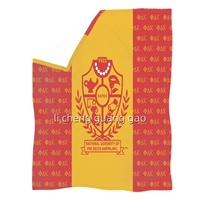 Couverture en flanelle NSPDK pour sororité, vente en gros, très populaire, chaude et confortable, pour canapé, lit ou voiture, design personnalisé