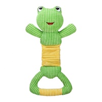 Animal en peluche le plus populaire pour chien Jouet interactif et de mouvement grinçant pour le tir à la corde et le mâcher