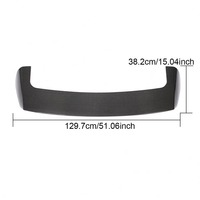 Aileron de toit en fibre de carbone pour BMW X5 G05 Sport Utility 4 portes 2019-2020