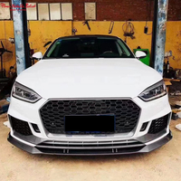 Paket Konversi Bumper Depan Gaya RS5 dengan Grille Hitam dan LIP Depan untuk AUDI A5 S5 B9 2017-2020 dari Produsen