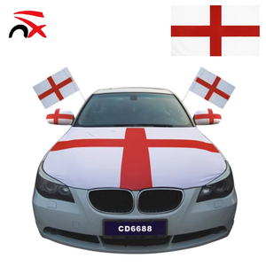 Bandera para Capó <span class=keywords><strong>de</strong></span> Coche <span class=keywords><strong>de</strong></span> <span class=keywords><strong>Inglaterra</strong></span> para Evento <span class=keywords><strong>de</strong></span> Fútbol 2026, Cubierta Personalizada <span class=keywords><strong>de</strong></span> Poliéster para Capó <span class=keywords><strong>de</strong></span> Coche con la Bandera <span class=keywords><strong>de</strong></span> <span class=keywords><strong>Inglaterra</strong></span> - Product Image 1